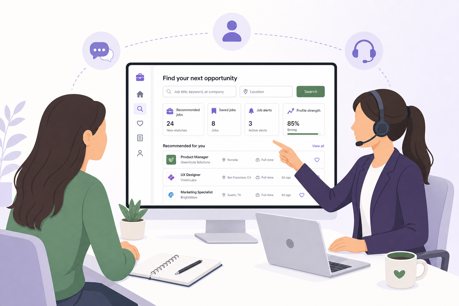 GoGrabJob support team ready to help with product questions and assistance